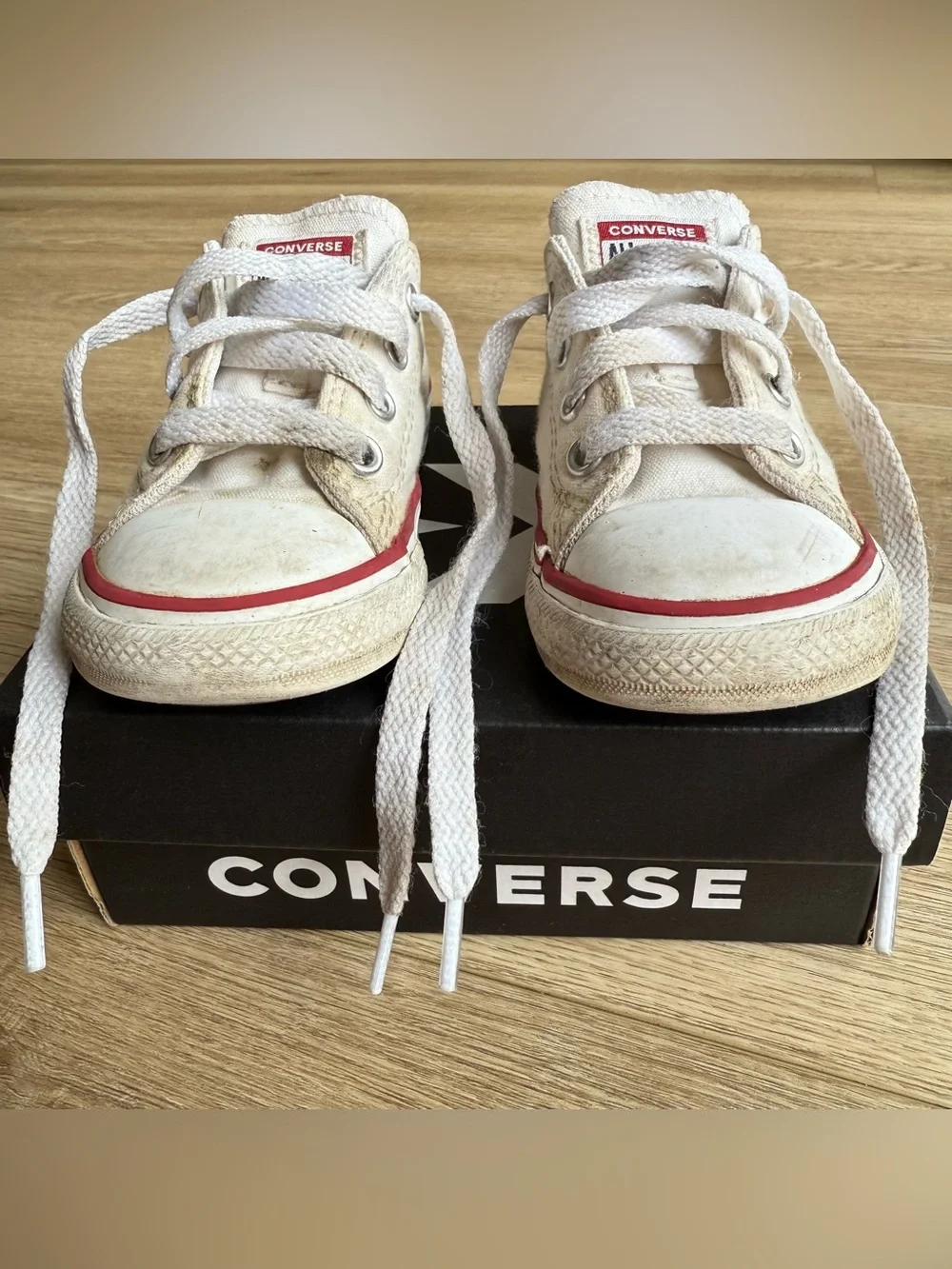 CONVERSE - all star low top white